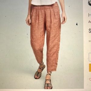 Hei Hei linen Pull In Jogger Pants